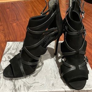 Black hight heels